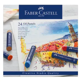 Faber-Castell Creative Studio Oil Pastels Box of 24