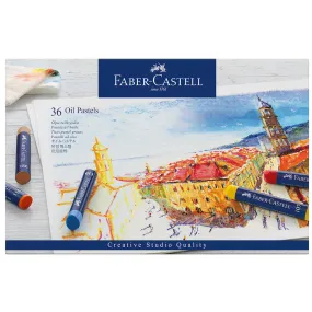Faber-Castell Creative Studio Oil Pastels Box of 36