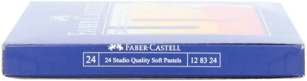 FABER-CASTELL Creative Studio Soft Pastels Full Length - (Pack of 24)