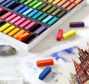 FABER-CASTELL Creative Studio Soft Pastels Half Length