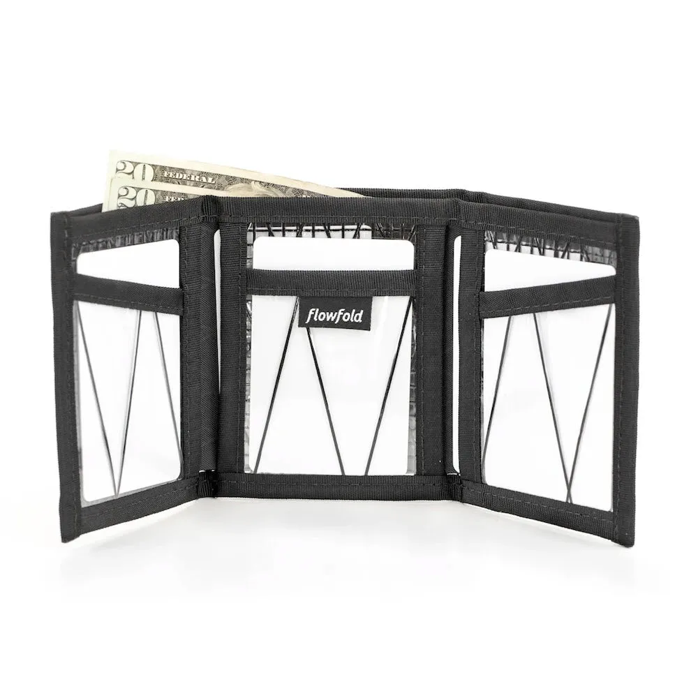 FLOWFOLD TRAVELER WALLET GRAPHITE