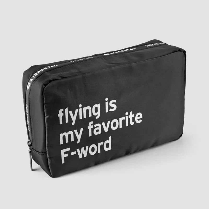 Flying is my Favorite F-word - Packing Bag