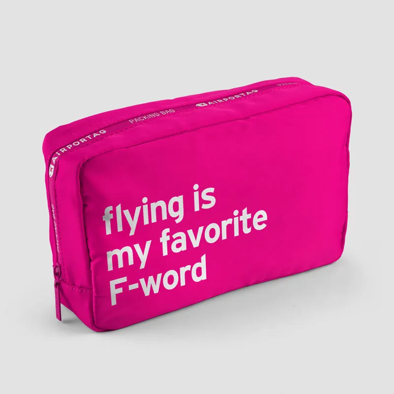 Flying is my Favorite F-word - Packing Bag