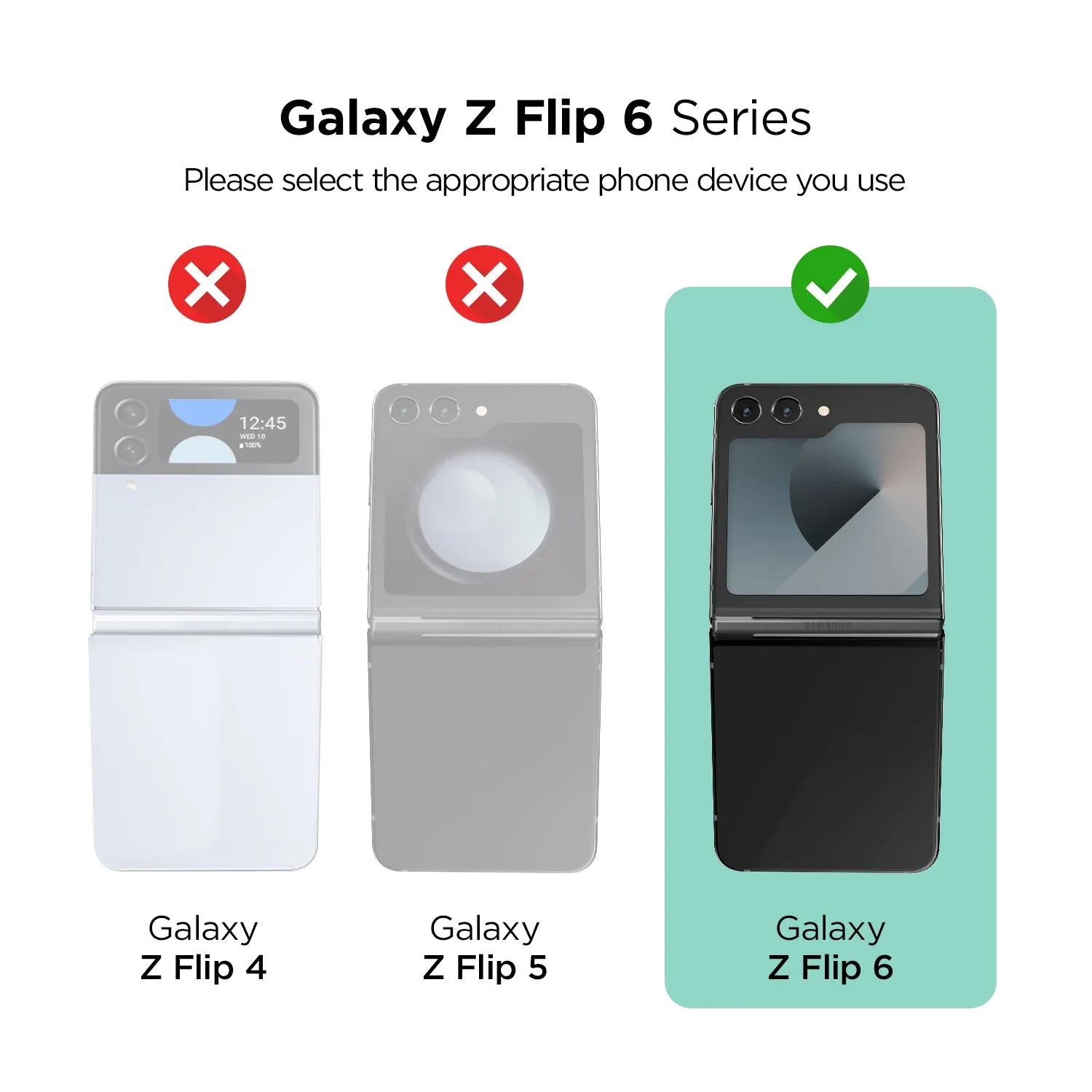 Galaxy Z Flip 6 Case Terra Guard Modern GO