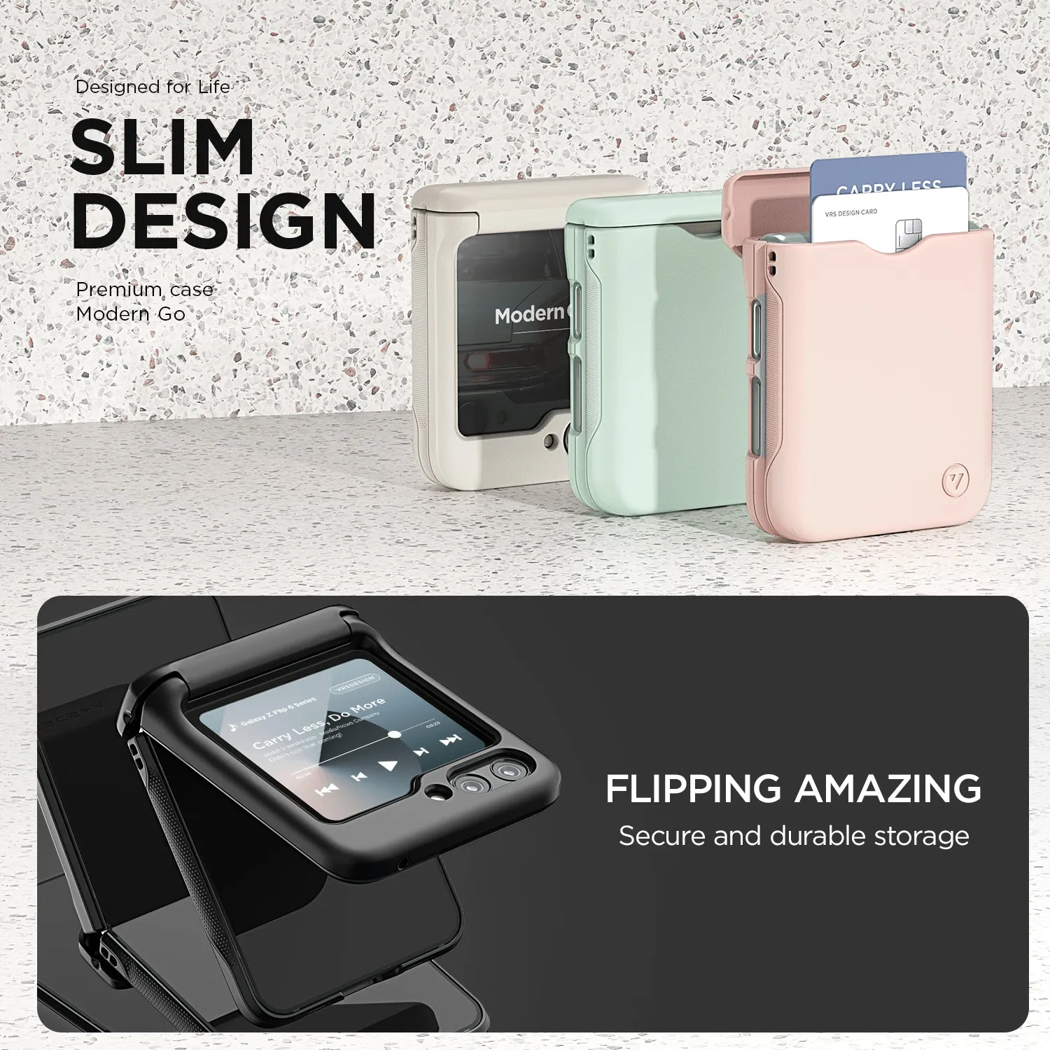 Galaxy Z Flip 6 Case Terra Guard Modern GO