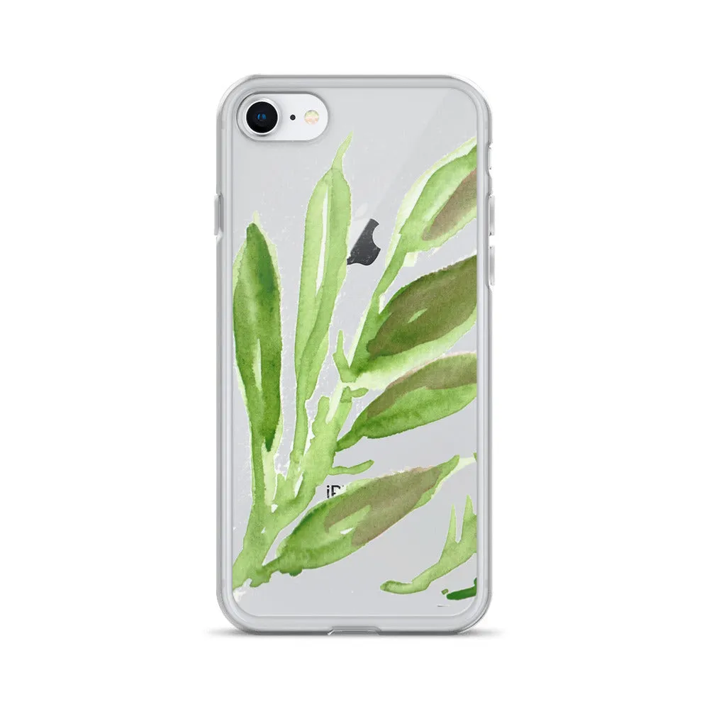 Green Foliage iPhone Case, iPhone X | XS | XR | XS Max | 8 | 8  | 7| 7  Phone Case-Printed in USA/EU