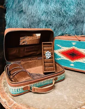 GRISSOM SADDLE BLANKET SQUARE JEWELRY CASE