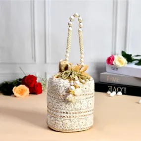 Heart Home Potli | Velvet Wedding Potli | Beads Handle Potli | Wallet Potli | Christmas Gift Potli | Baby Shower Potli | Embroidery Potli | Lucknowi Potli | Golden