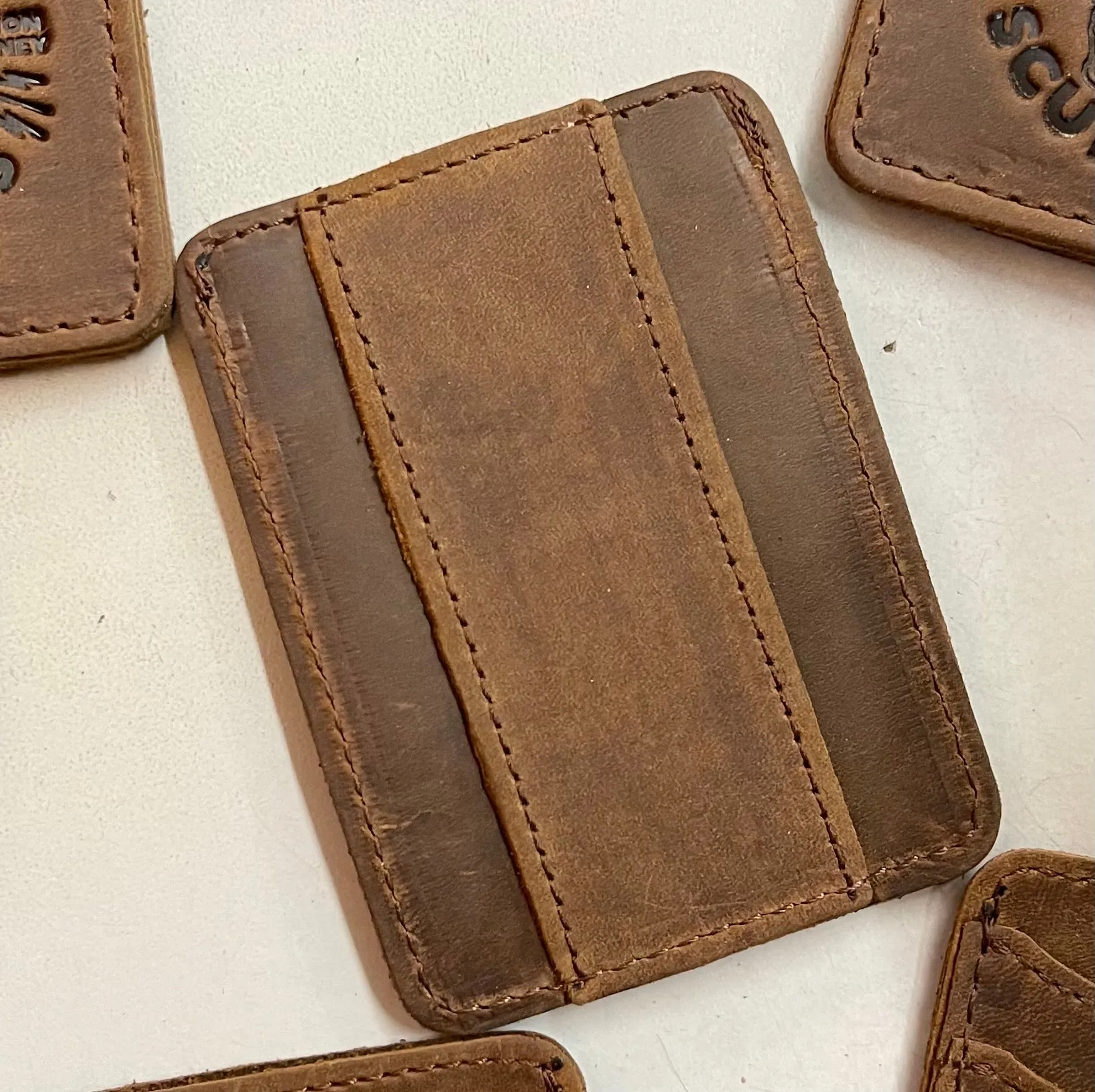 High Class Scumbags - Brown Leather Wallet