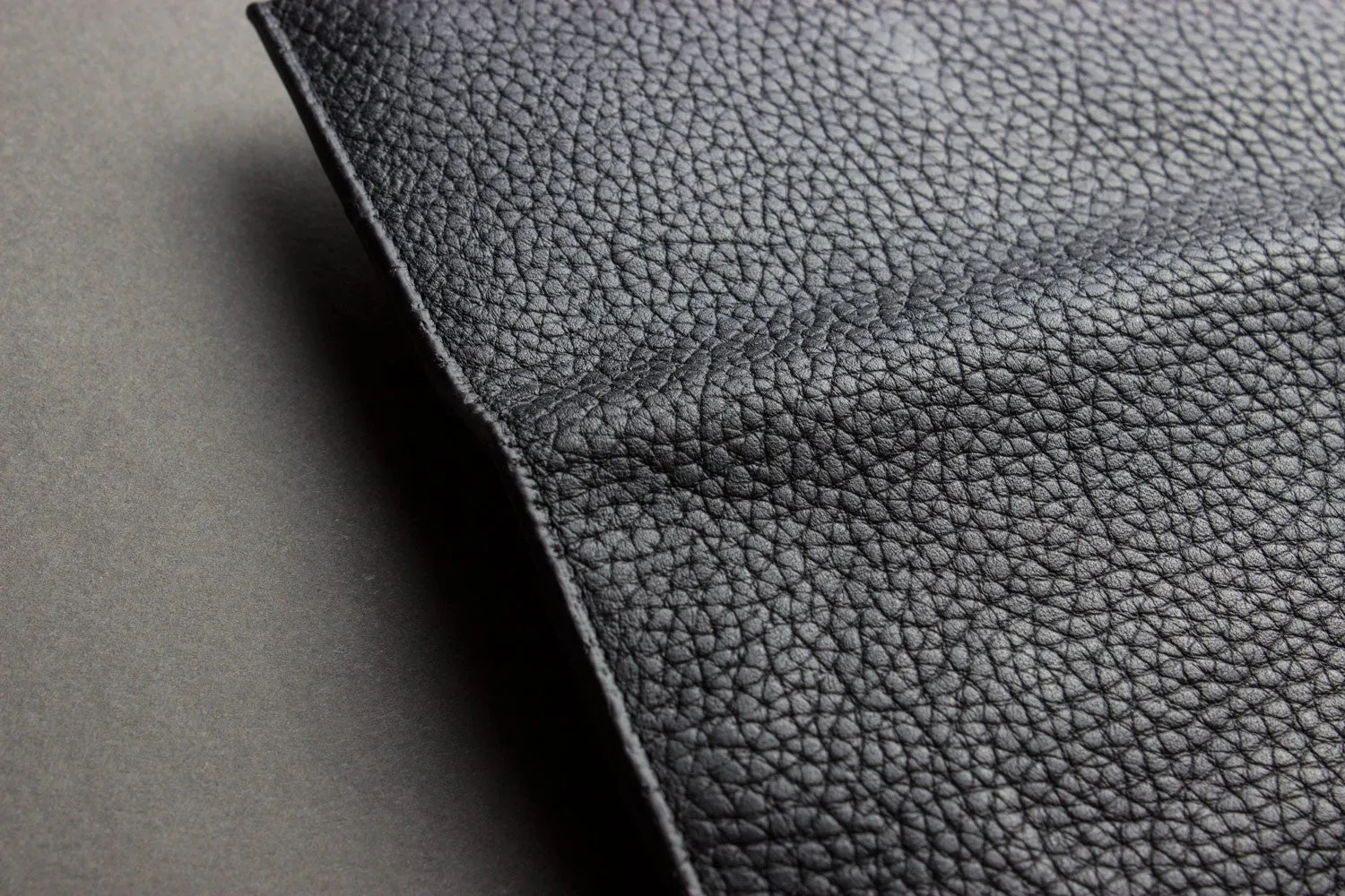 High-Quality Hand Glazed Cowhide iPhone Wallet with Button Closure