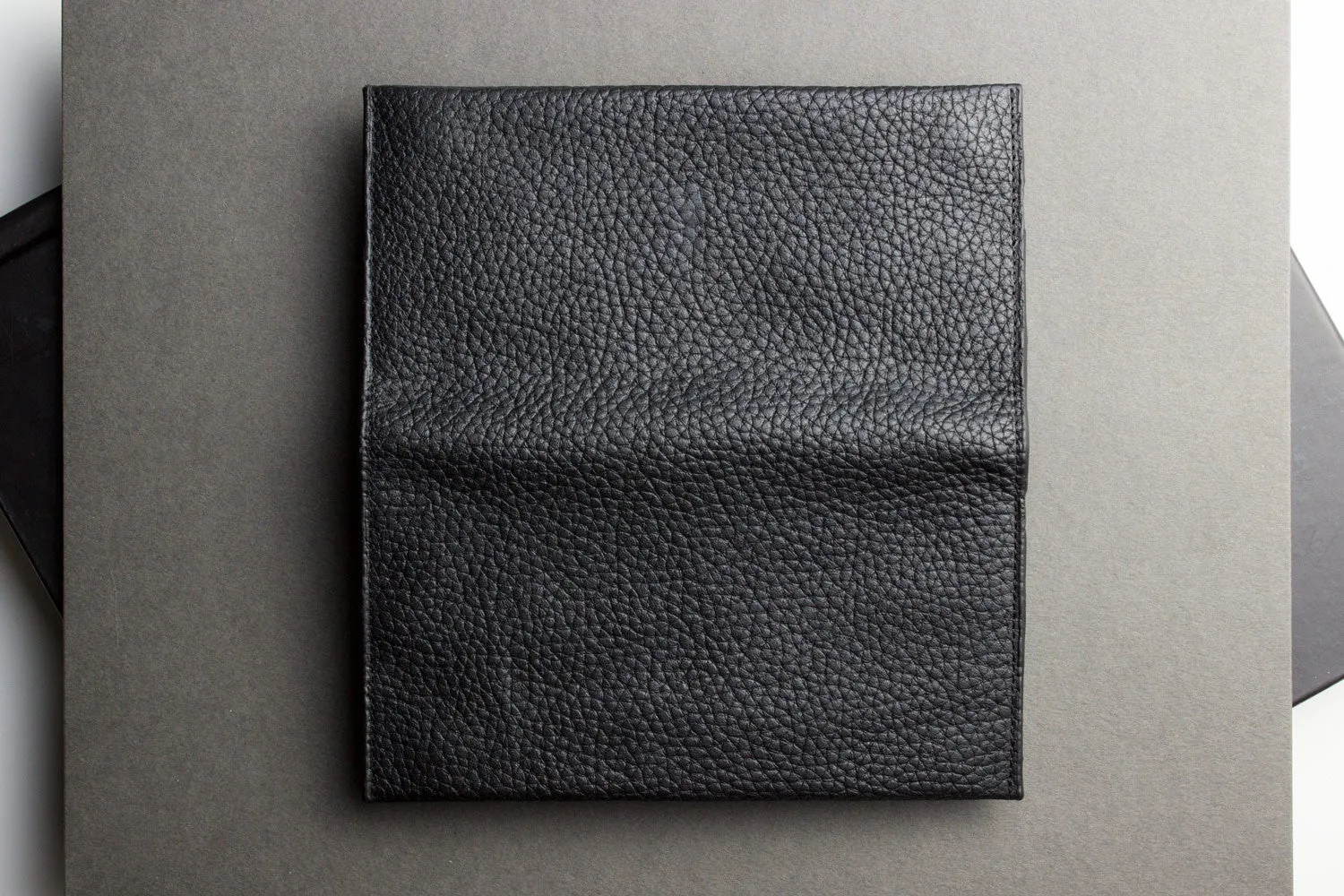 High-Quality Hand Glazed Cowhide iPhone Wallet with Button Closure