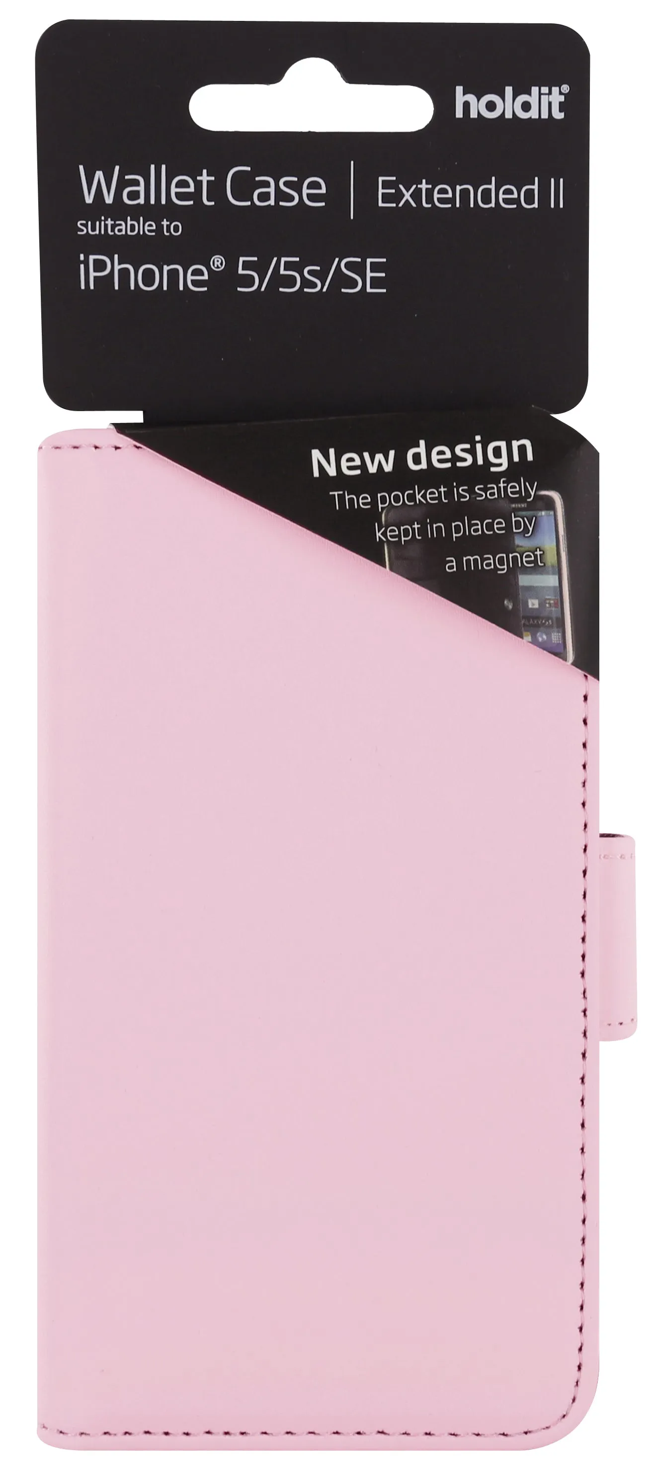 Holdit Wallet Case Extended II for iPhone 5 / 5S / 5SE - Pastel Series (6 Card Pockets)