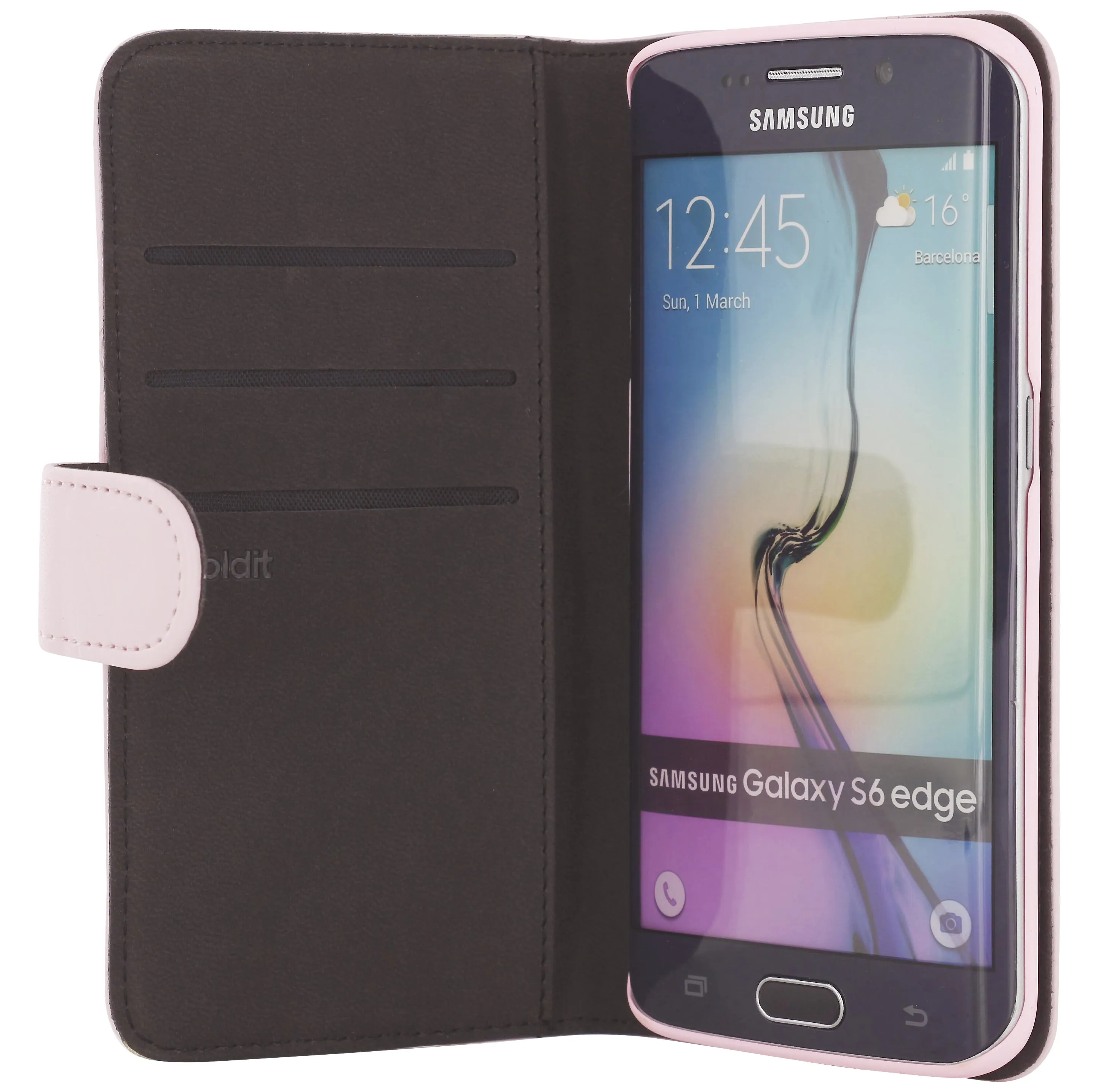 Holdit Wallet Case Standard for Galaxy S6 Edge - Pastel Series -  (3 Card Pockets)