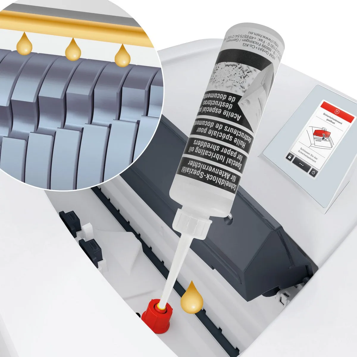 HSM SECURIO P36i - 4.5 x 30 mm Document Shredder