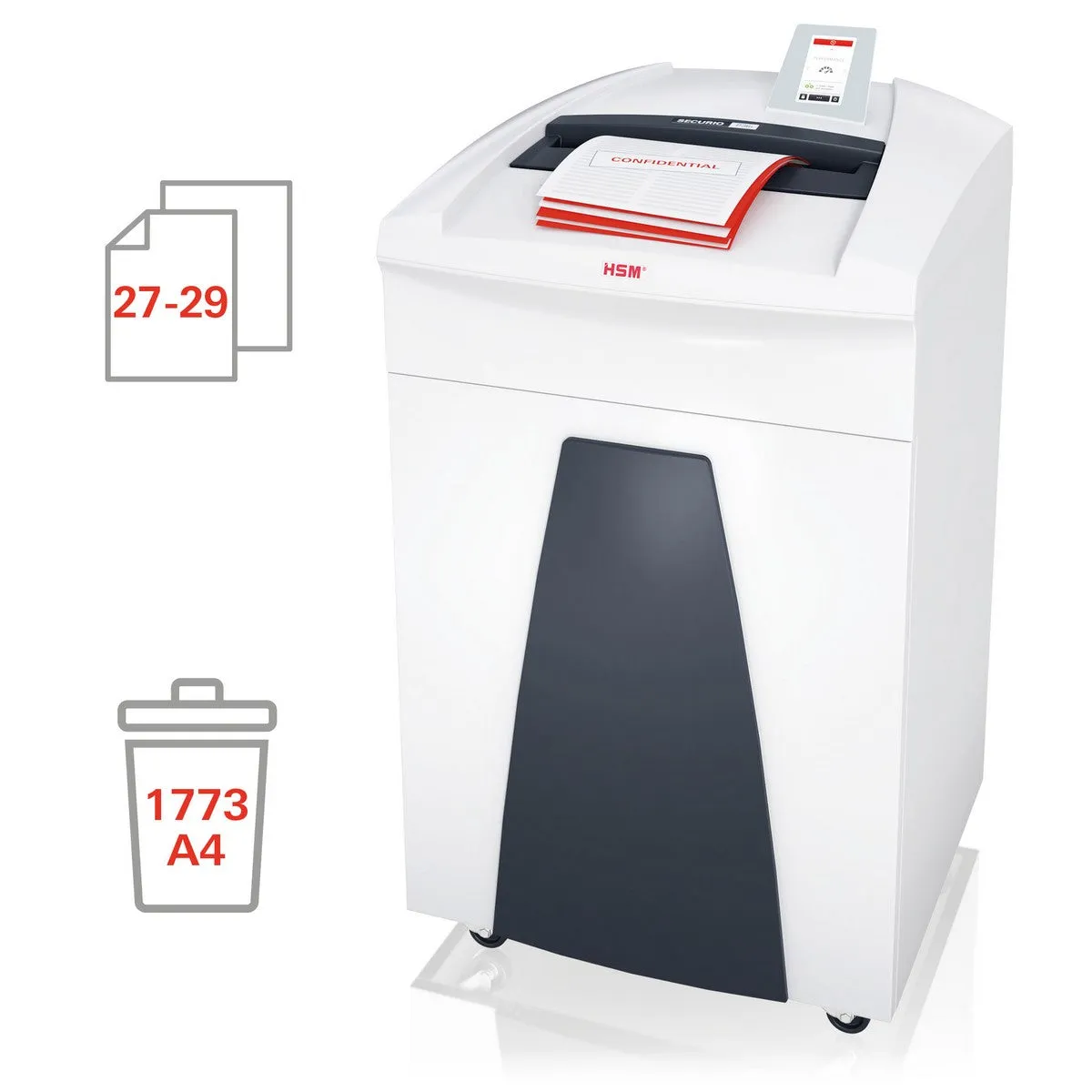 HSM SECURIO P36i - 4.5 x 30 mm Document Shredder