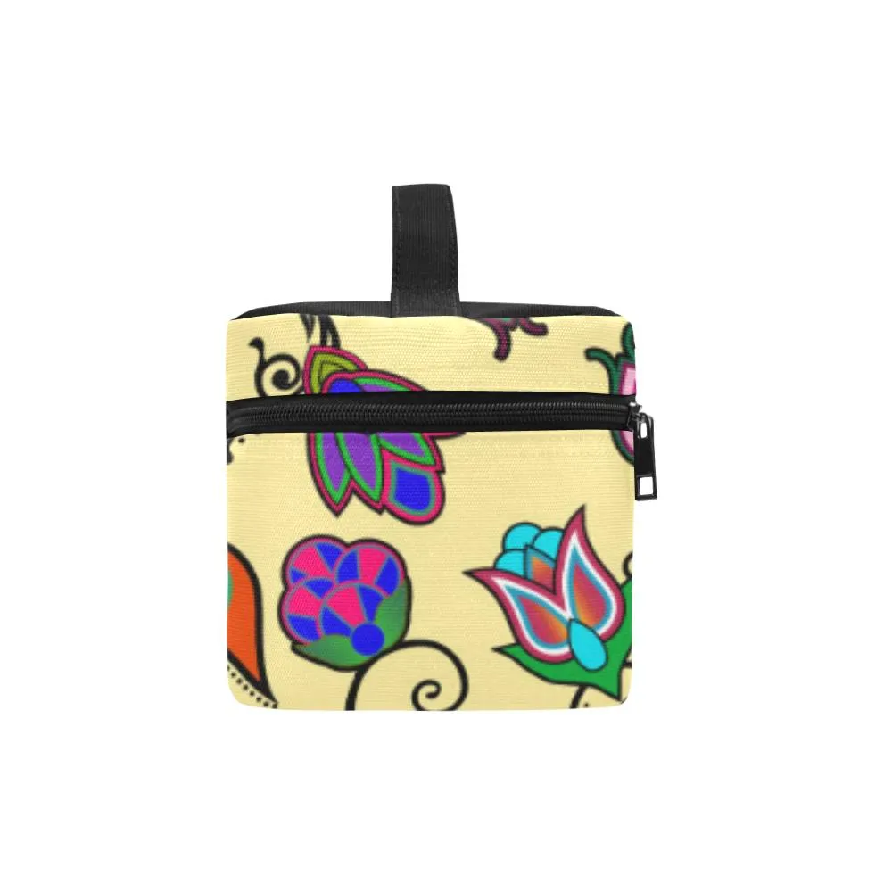 Indigenous Paisley Vanilla Cosmetic Bag/Large