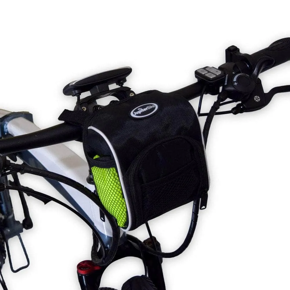 Jupiter Bike Handlebar Bag With Waterproof Cover - Shipping Mid October