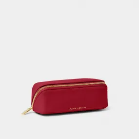 Katie Loxton Garnet Red Small Make Up / Washbag KLB3765