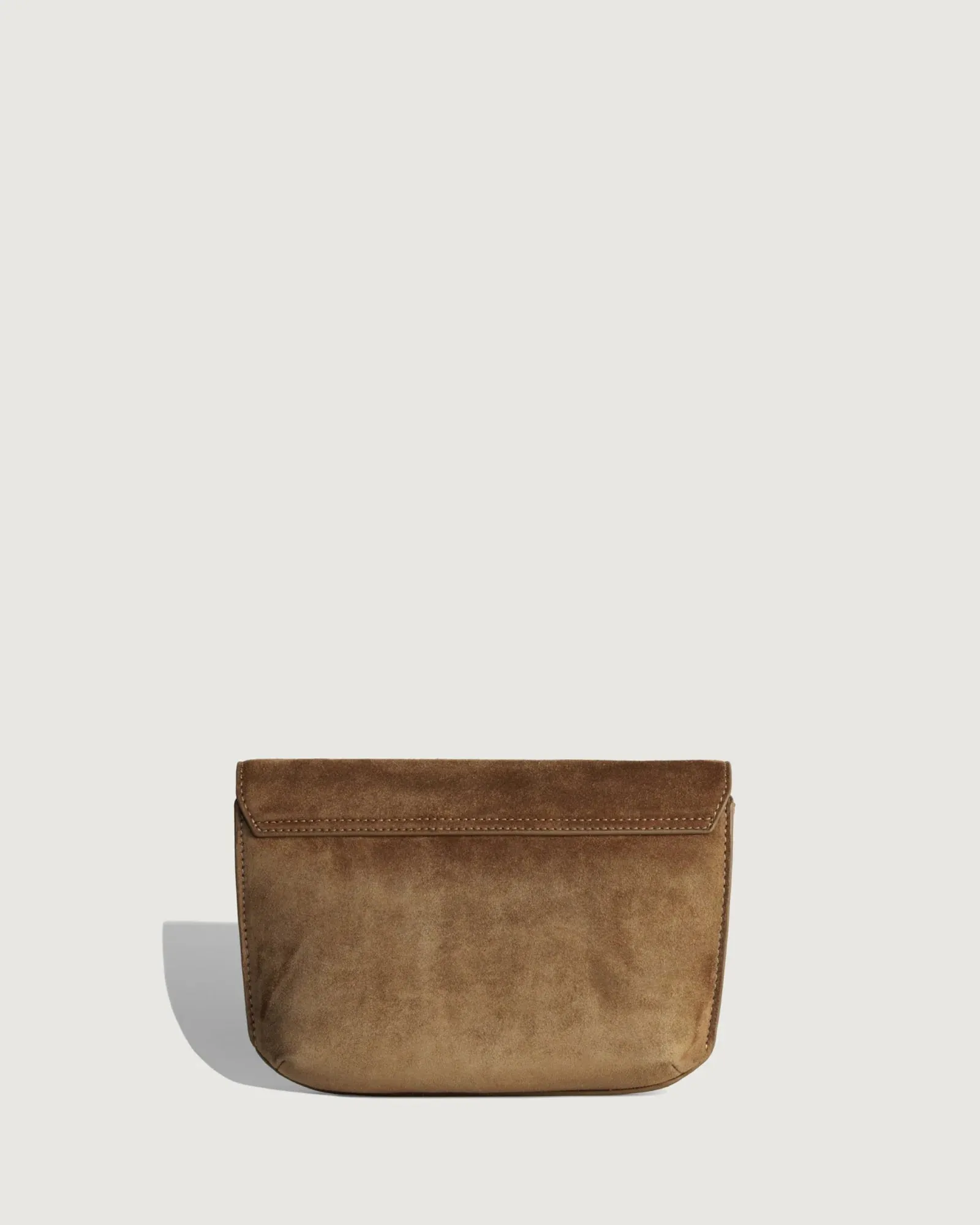 Keriana Clutch | Brun Suede