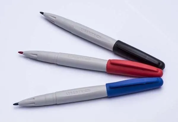LIBERTY marker pen signature pen water-based signature pen thick 1.0MM black blue red