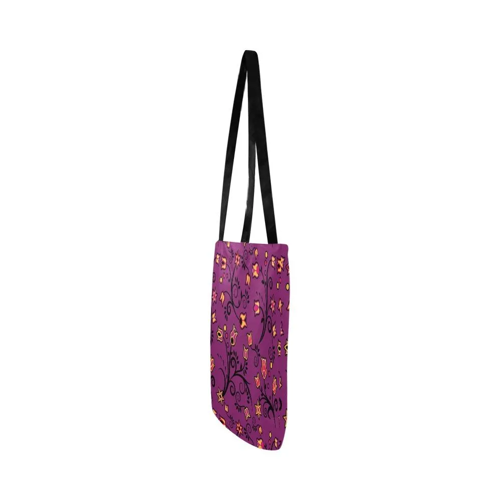 Lollipop Star Reusable Shopping Bag (Two sides)