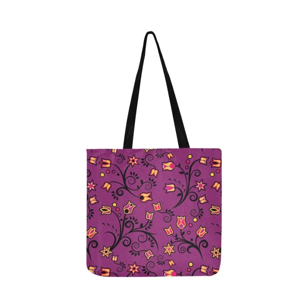 Lollipop Star Reusable Shopping Bag (Two sides)
