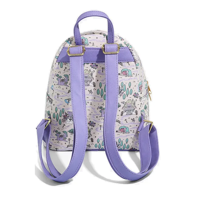 Loungefly Disney Alice In Wonderland Pastel Map Mini Backpack