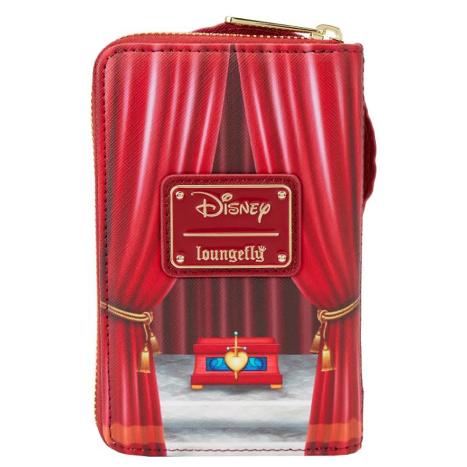 Loungefly Disney Snow White Evil Queen Thrones Zip Around Wallet