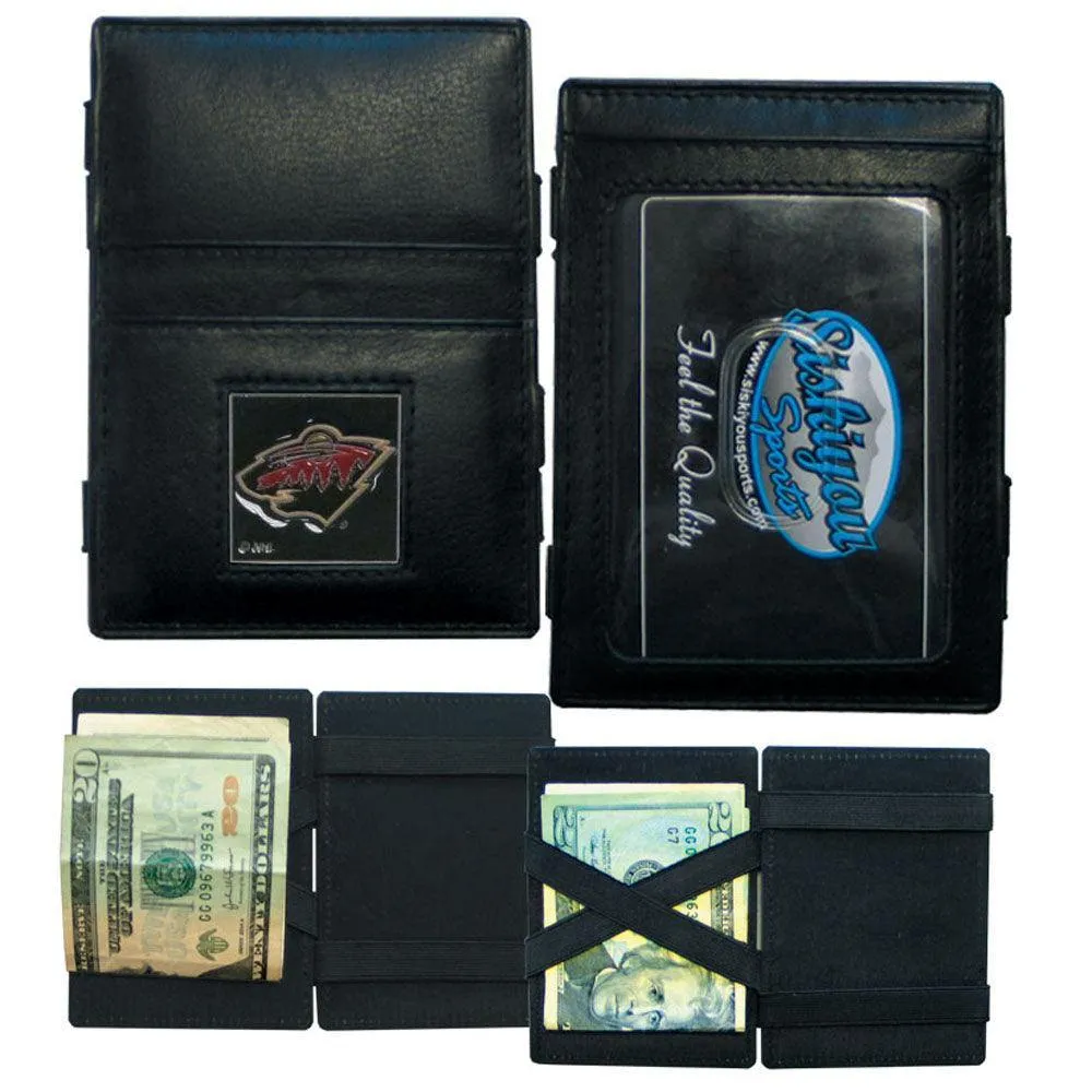 Minnesota Wild® Leather Jacob's Ladder Wallet