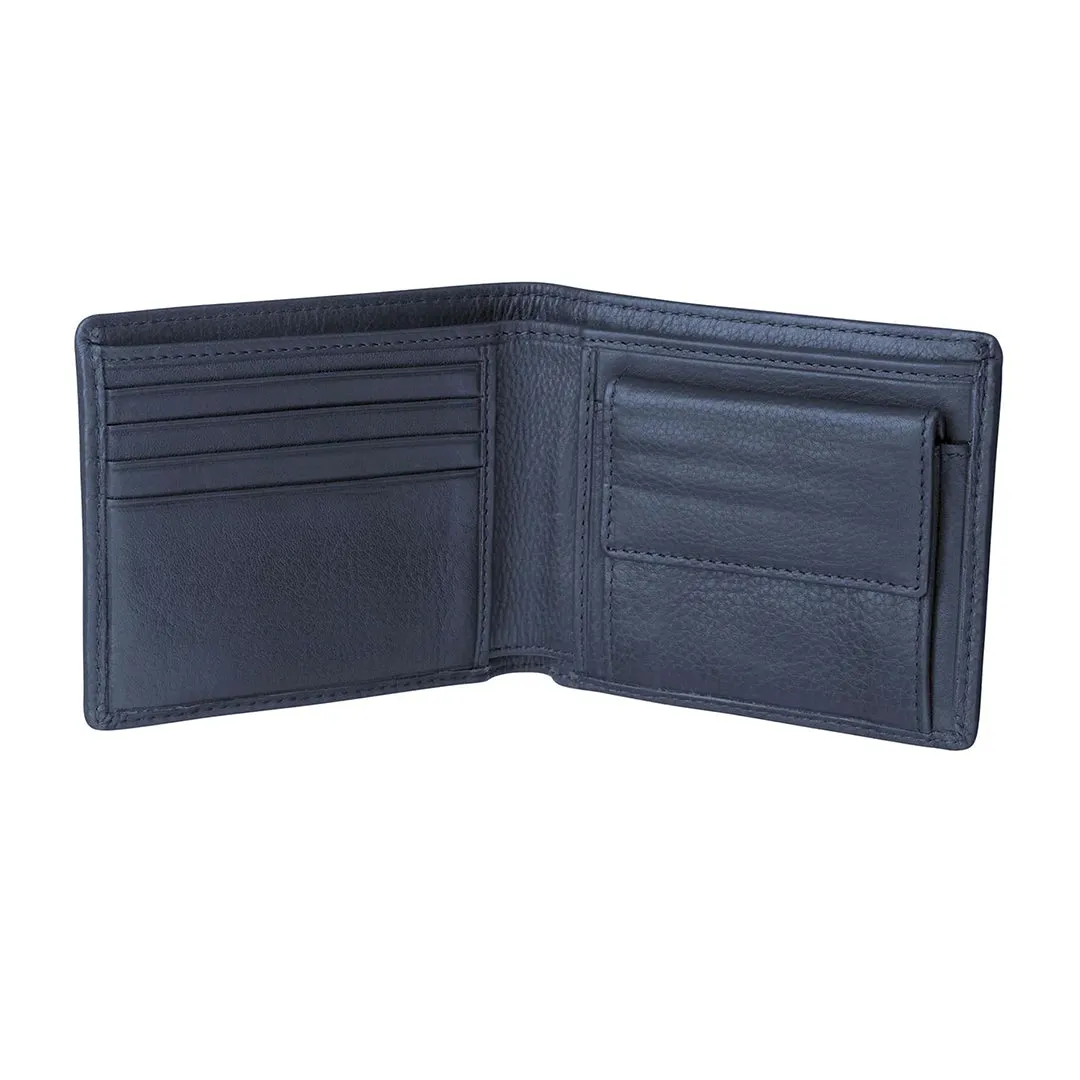 Moneda Coin Wallet - Navy by Pampeano
