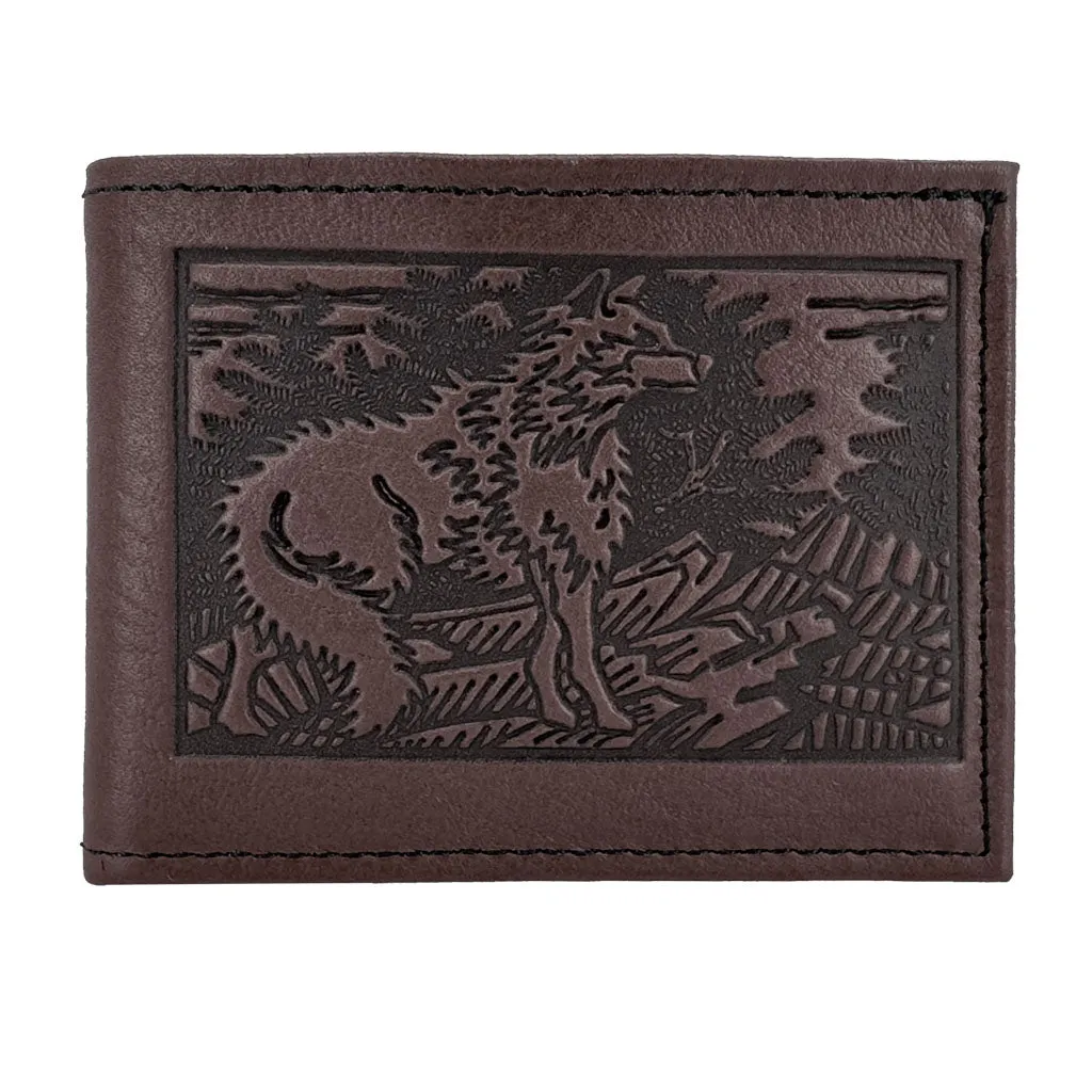 Mountain Wolf Bi-Fold Wallet