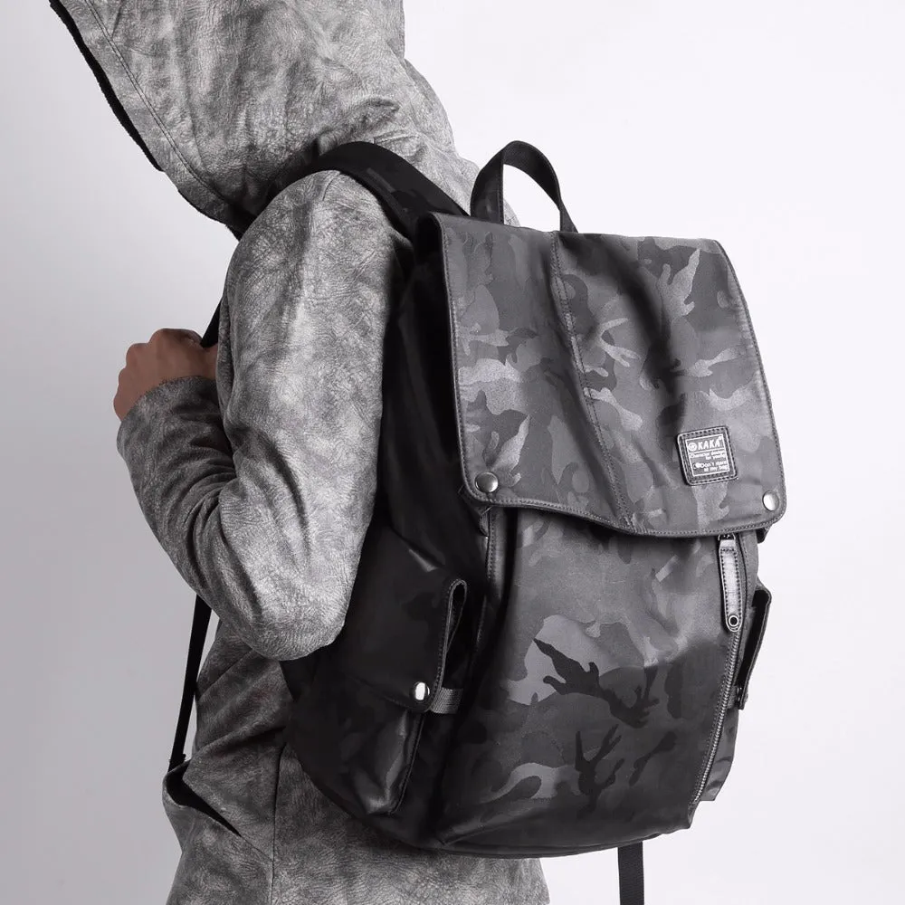 Multi-Functional Multi-Compartment Oxford Backpack