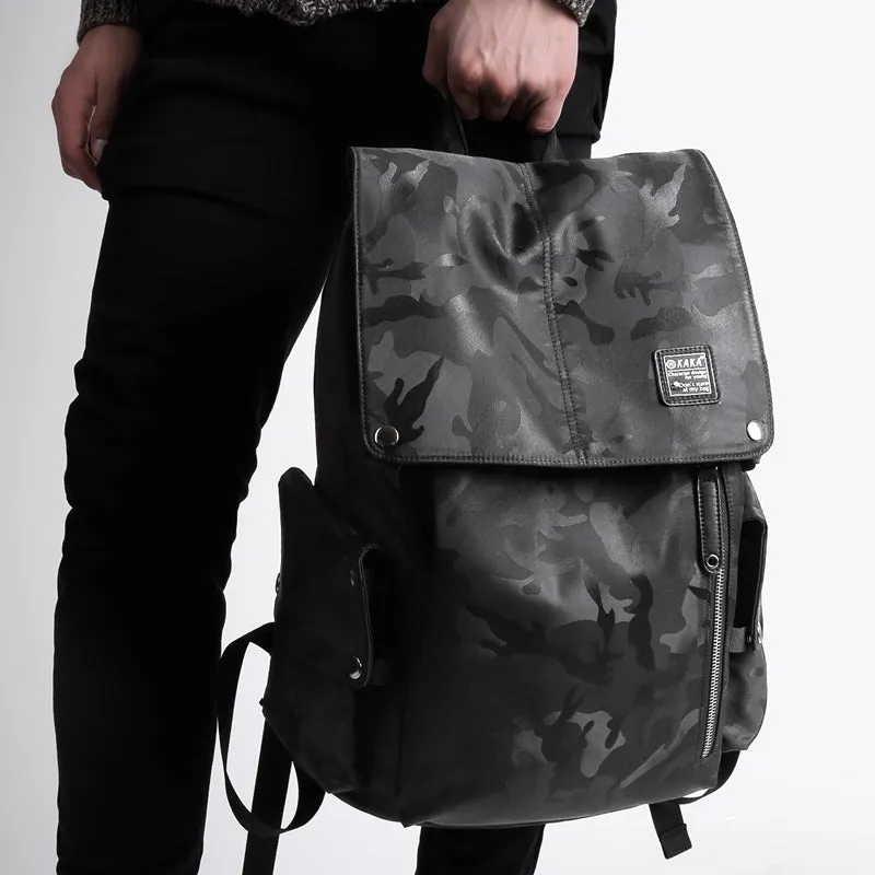 Multi-Functional Multi-Compartment Oxford Backpack
