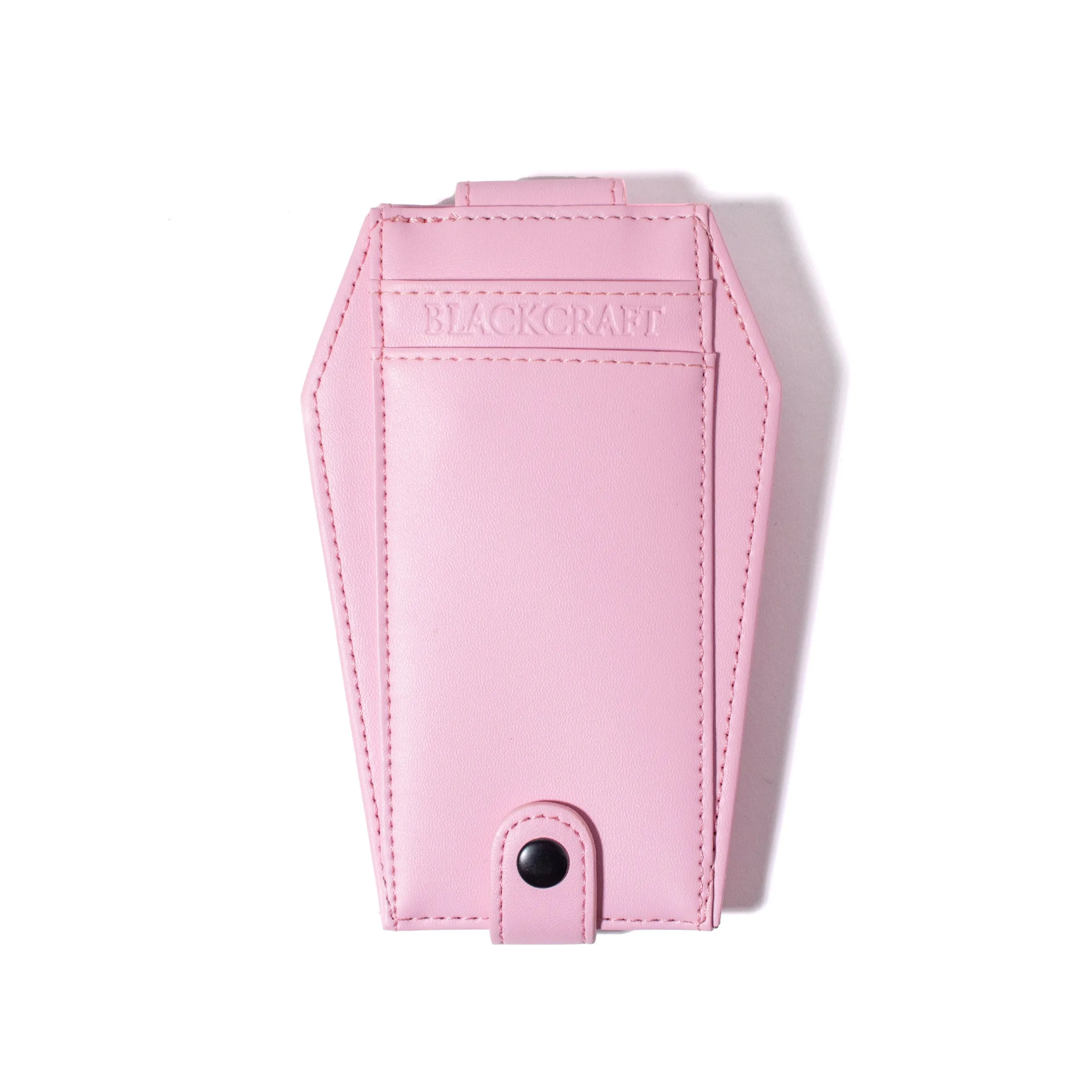 Never Trust - Pink Coffin Cardholder Wallet