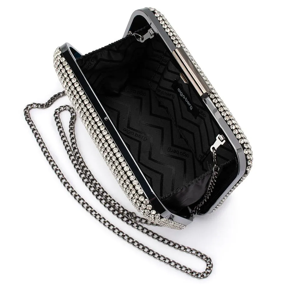 OB2095 MIAMI CRYSTAL CLUTCH