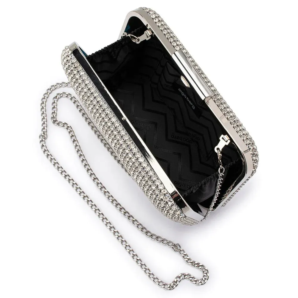 OB2095 MIAMI CRYSTAL CLUTCH