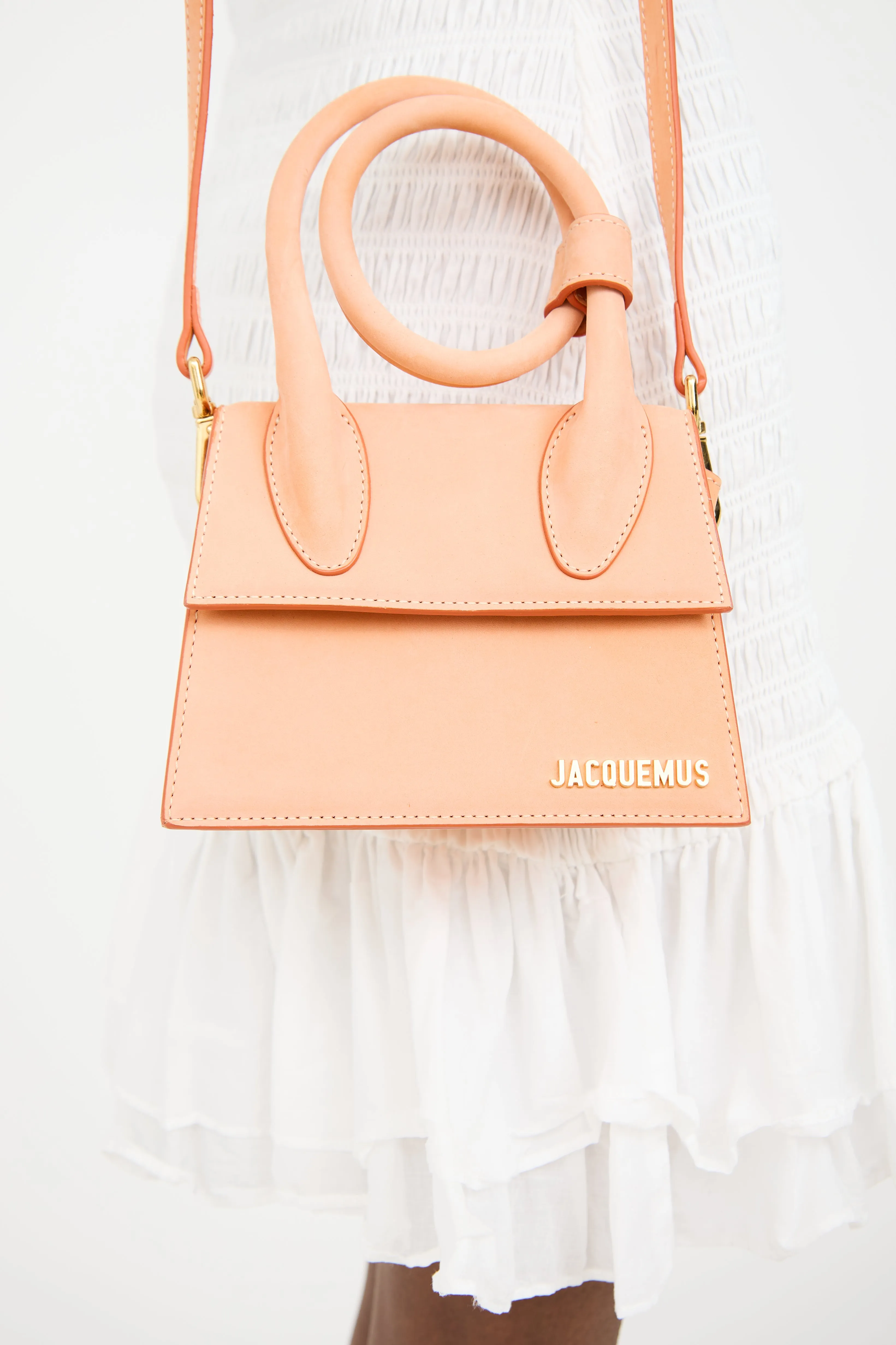 Orange Chiquito Noeud Bag