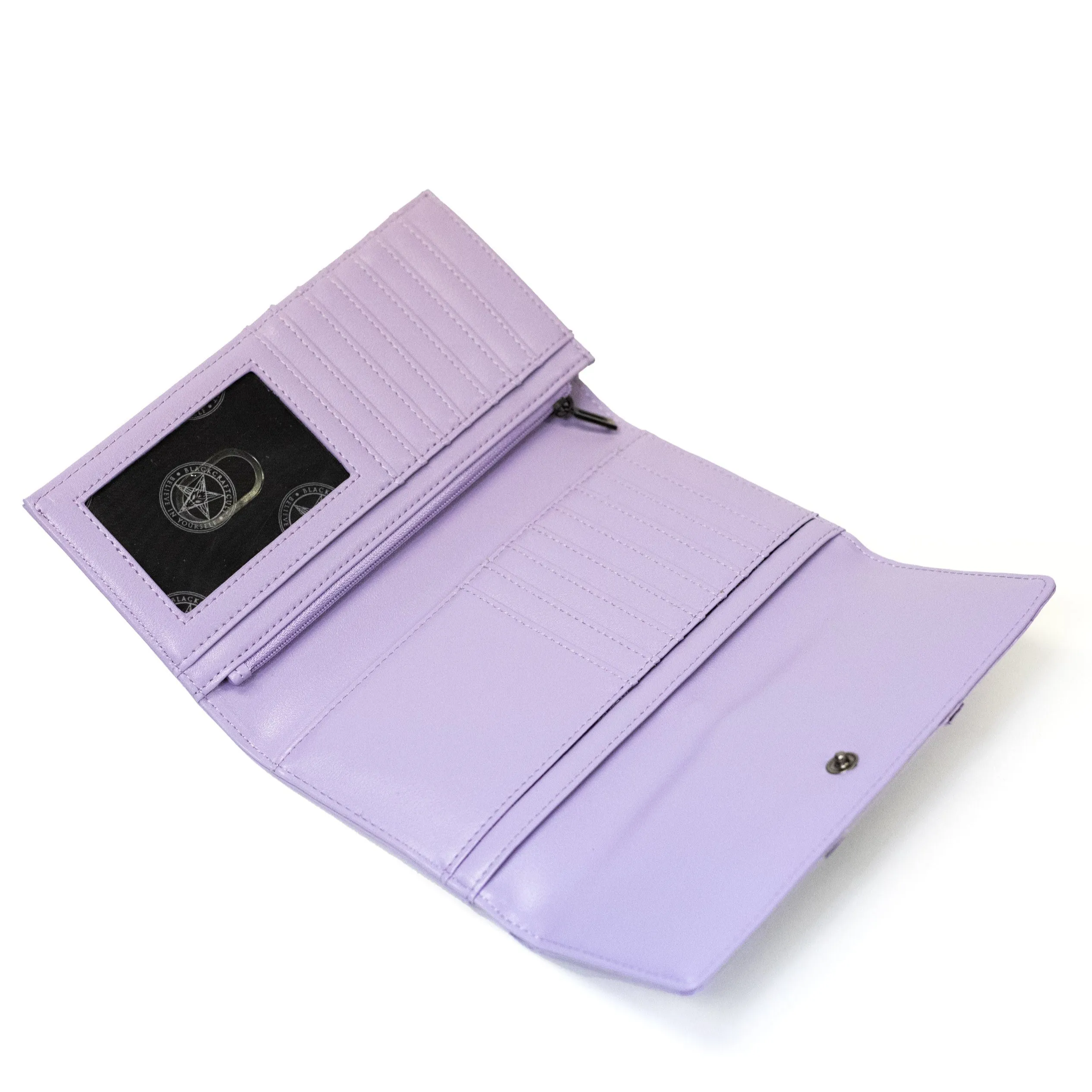 Pentagram Harness - Purple Clutch Wallet