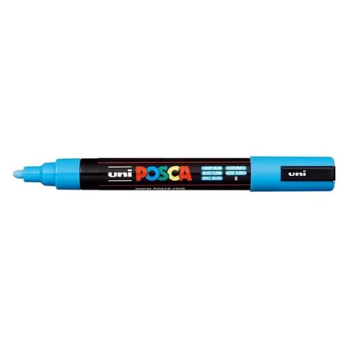 Posca PC - 5M Medium Bullet Tip - Wallet of 8 Pastel Colours
