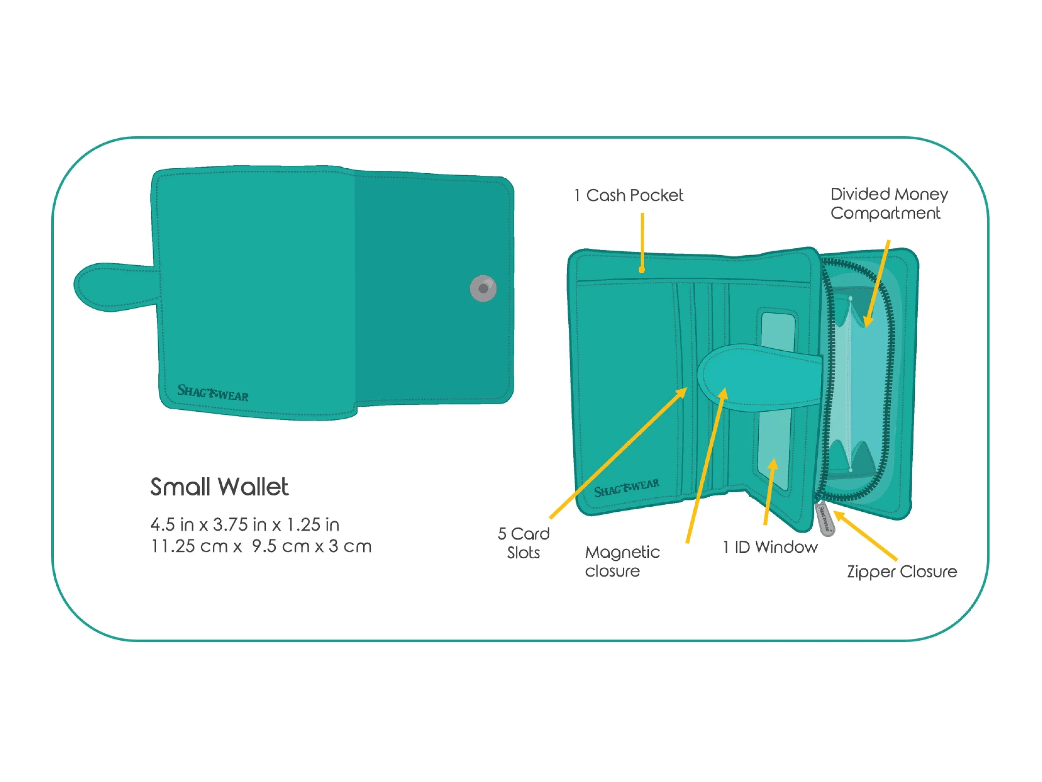 Rainbow Small Wallet