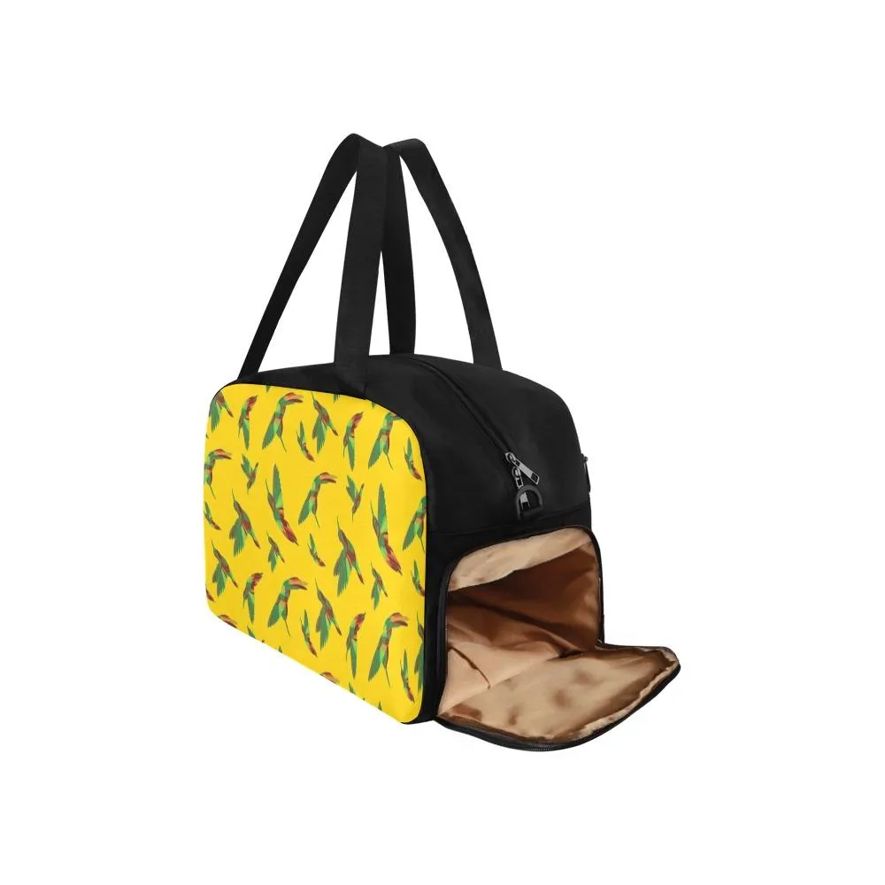 Red Swift Yellow Fitness Handbag