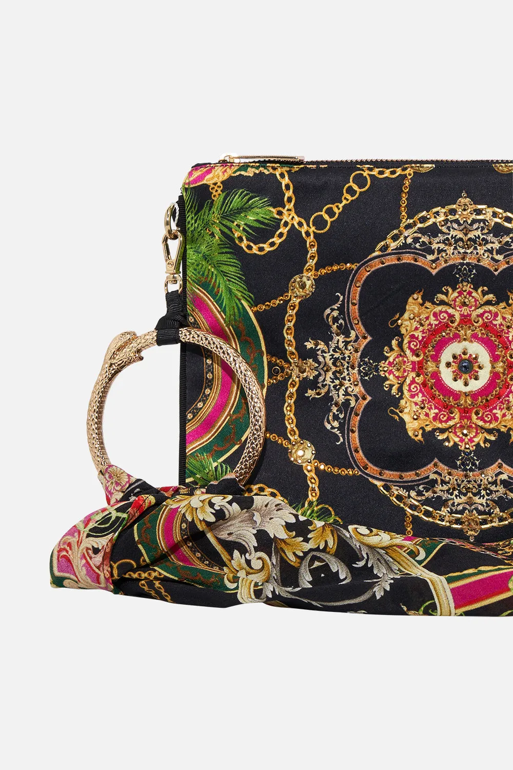 RING SCARF CLUTCH JEALOUSY AND JEWELS
