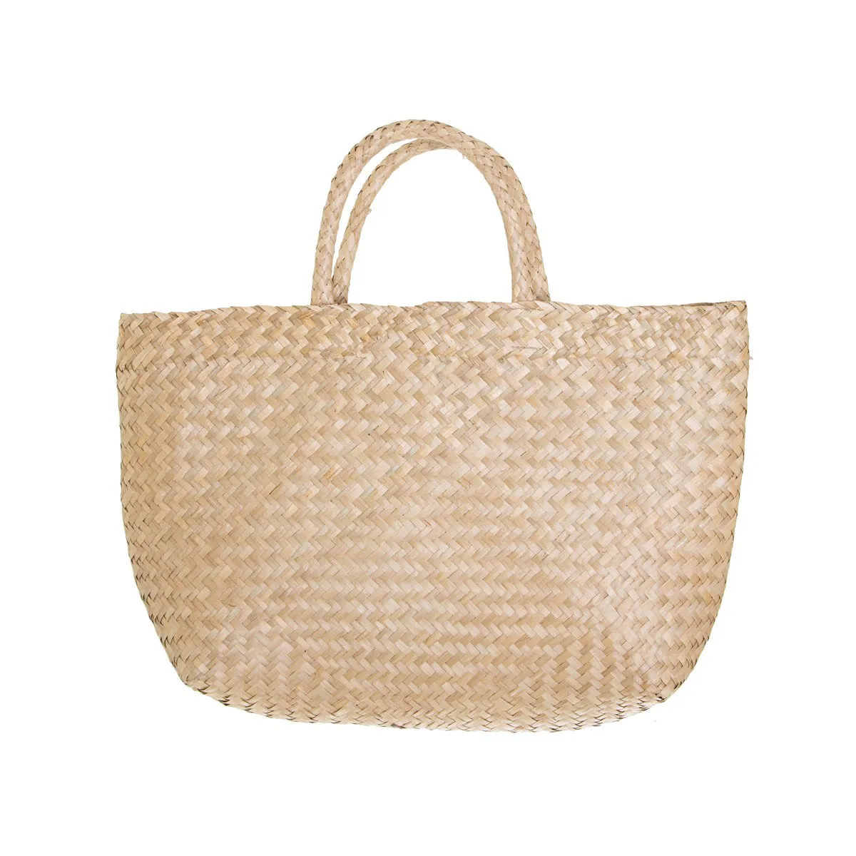 RJB Stone Seagrass Happy Shopping Bag