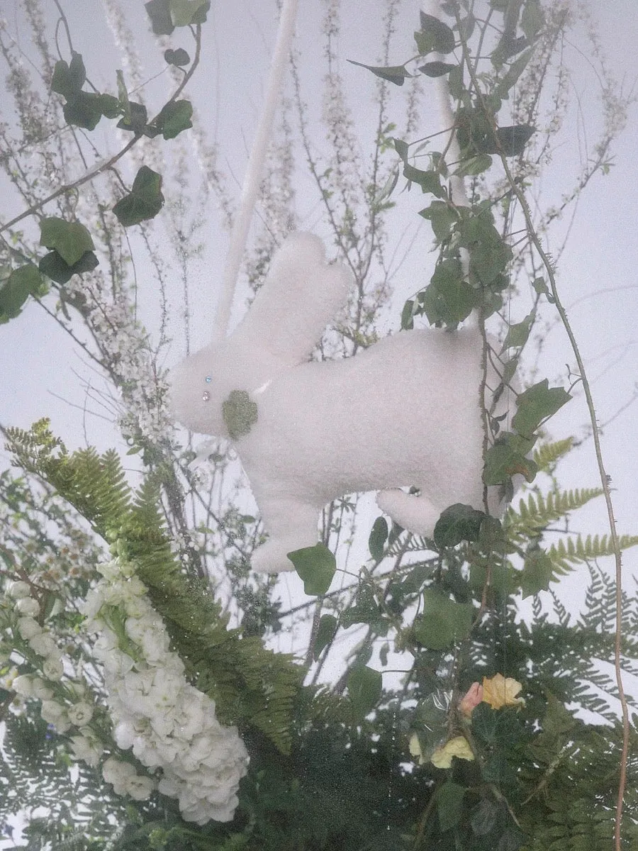 [Rose Island] Lucky Clover And Bunny Shoulder Bag