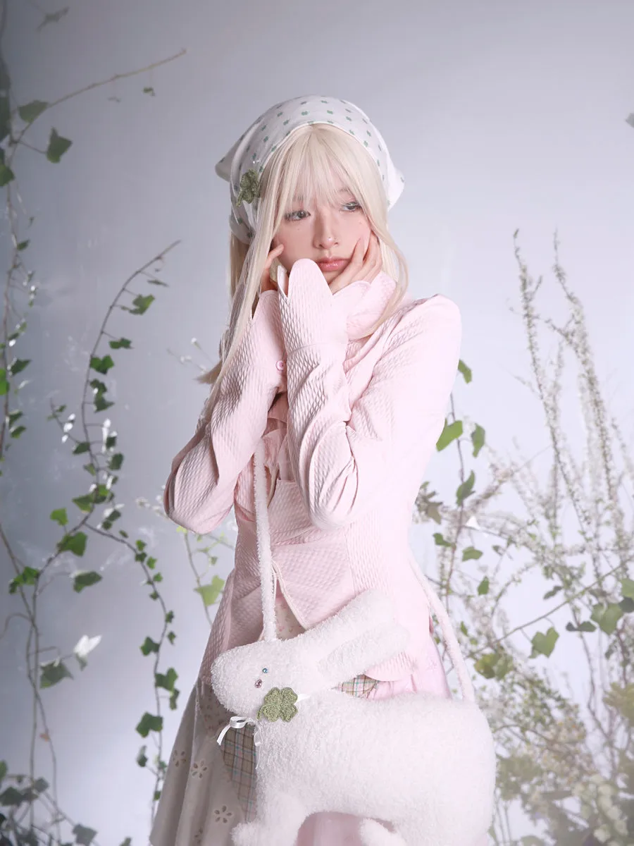 [Rose Island] Lucky Clover And Bunny Shoulder Bag
