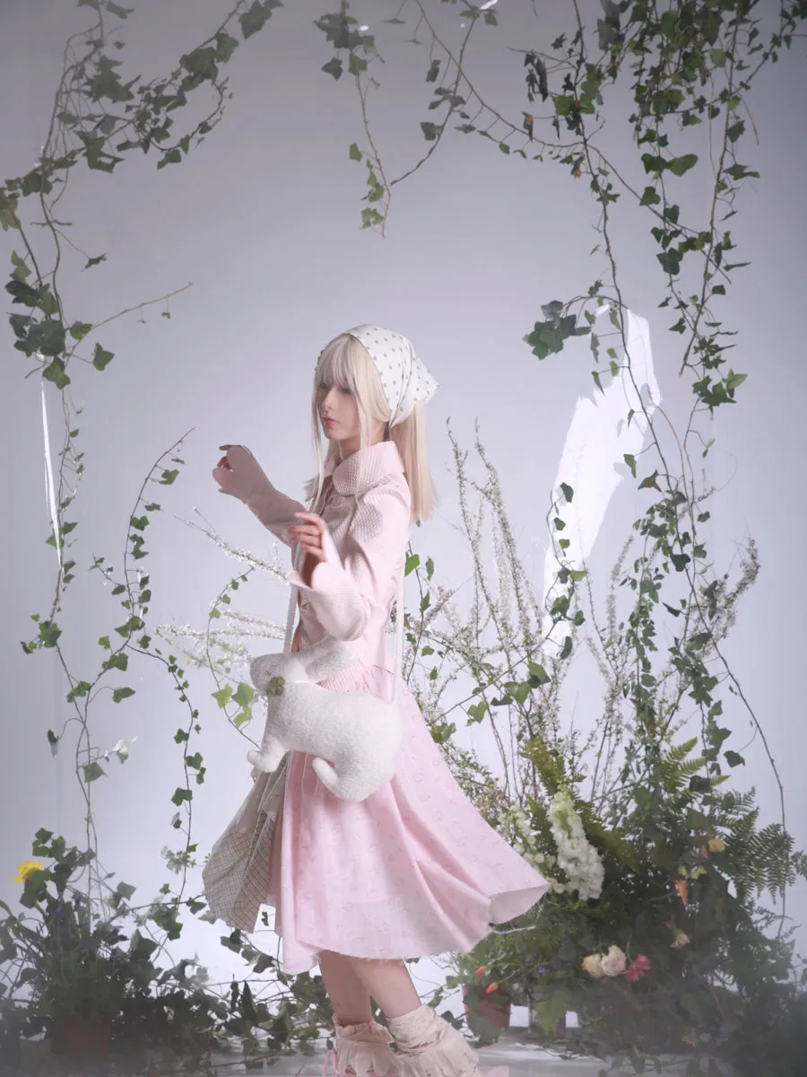 [Rose Island] Lucky Clover And Bunny Shoulder Bag