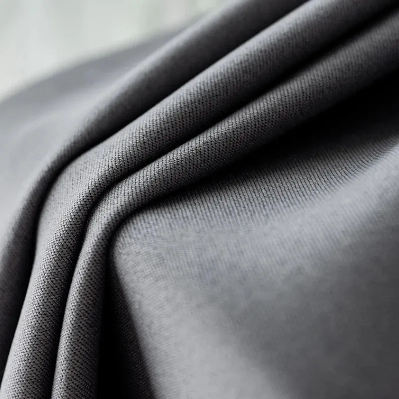 Skylar Faux Linen Minimalist Custom Blackout Curtain