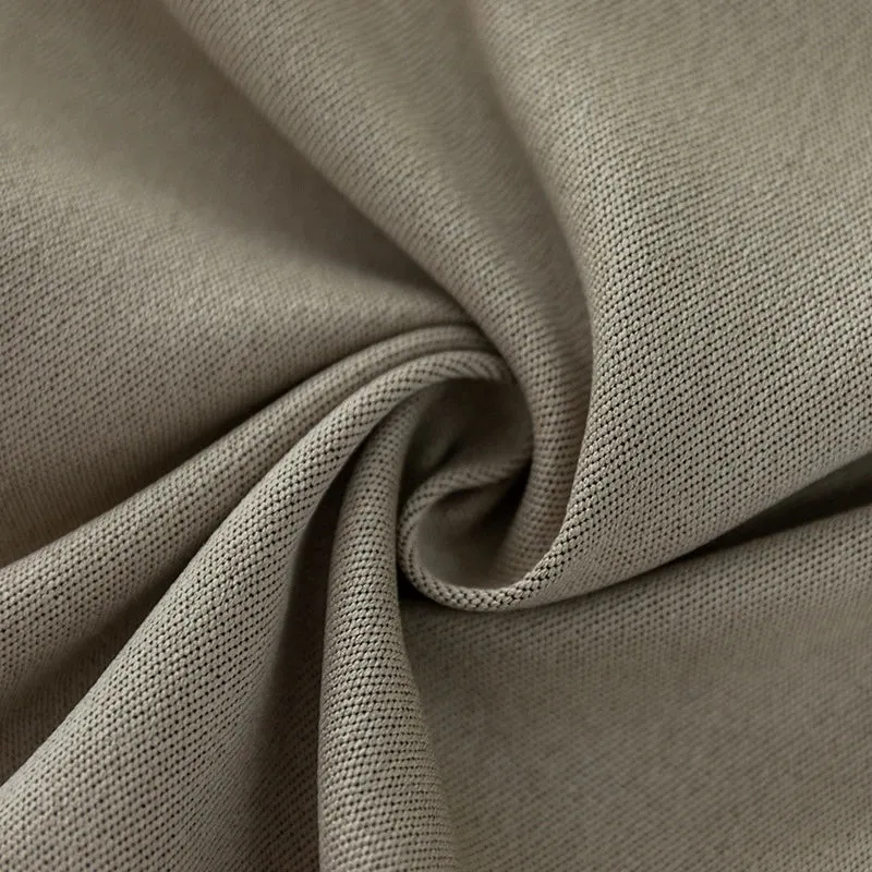 Skylar Faux Linen Minimalist Custom Blackout Curtain