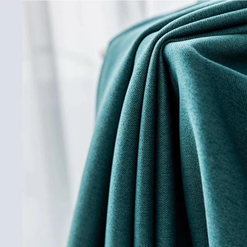 Skylar Faux Linen Minimalist Custom Blackout Curtain