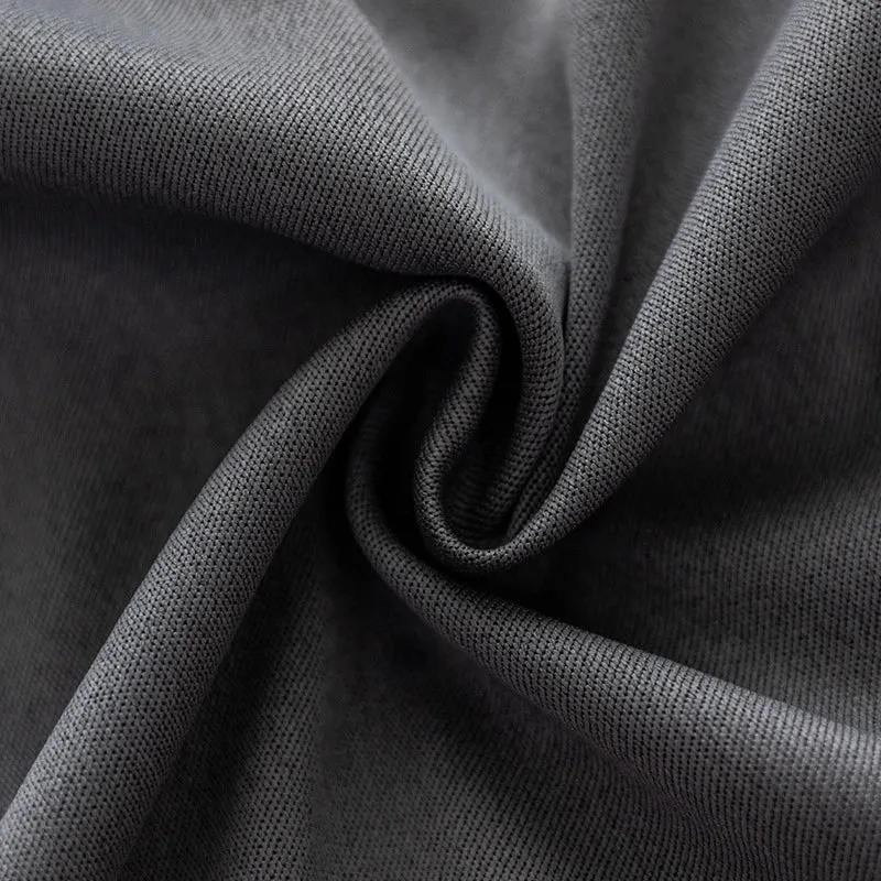 Skylar Faux Linen Minimalist Custom Blackout Curtain